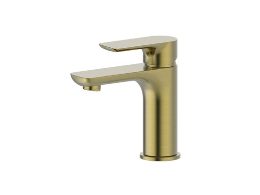 Ash Basin Mixer Brushed Gold