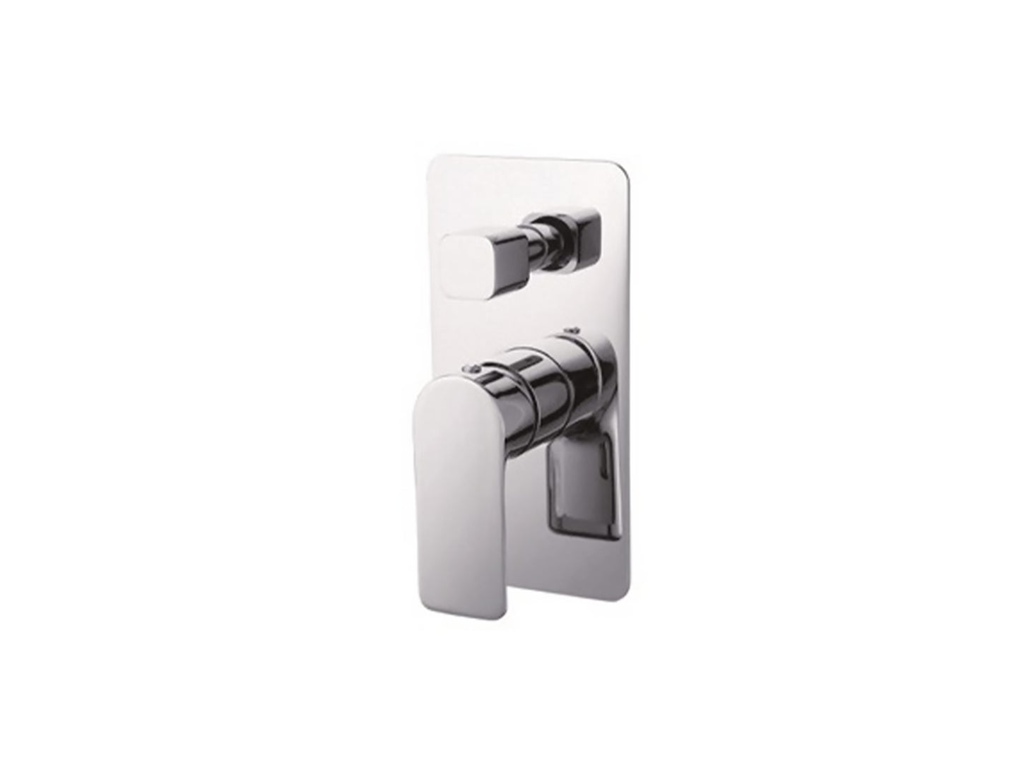 Ash Wall Diverter Shower / Bath Mixer Chrome