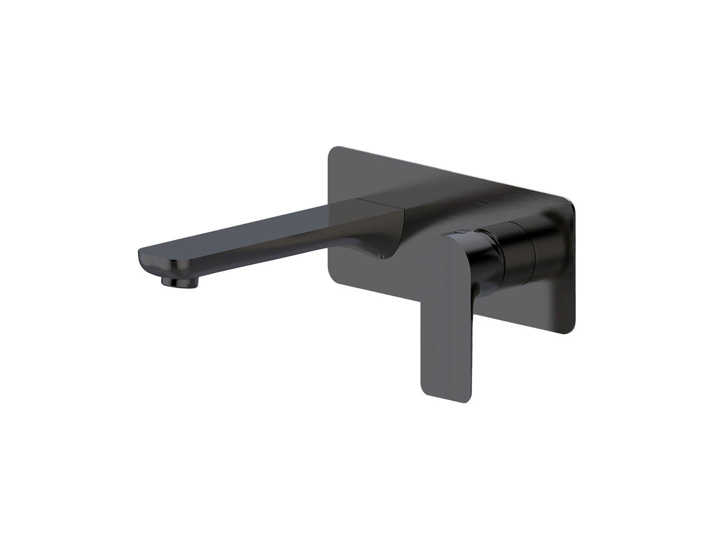 Ash Wall Basin/Bath Mixer Gun Metal