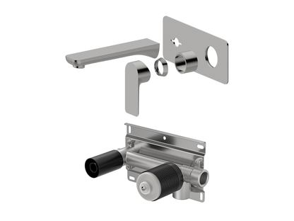 Ash Wall Basin/Bath Mixer