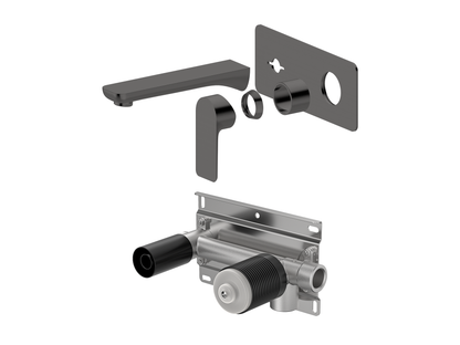 Ash Wall Basin/Bath Mixer