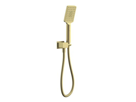 Ash Hand Shower with Bracket Brushed Gold