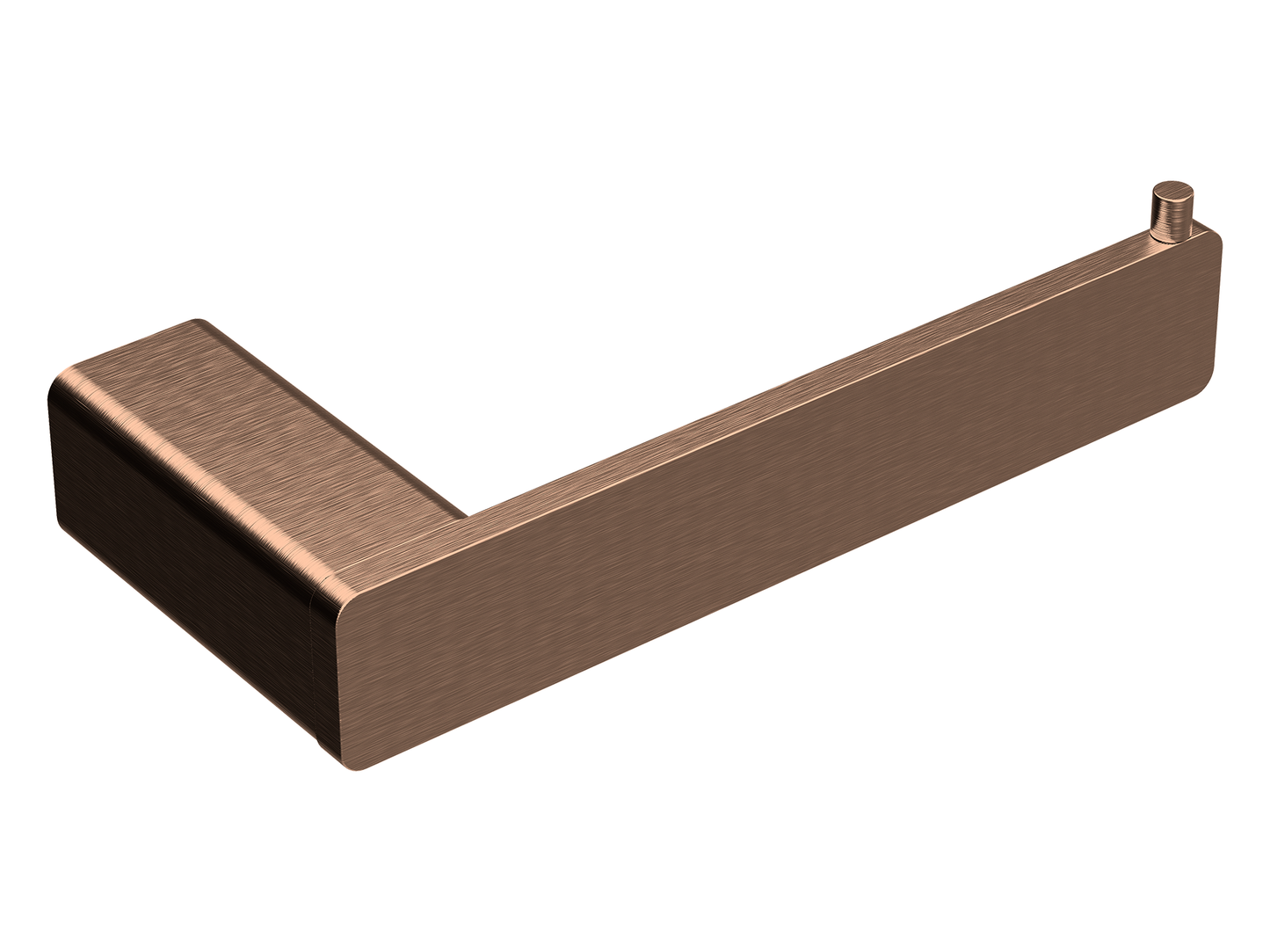 Aspen Toilet Roll Holder Brushed Copper
