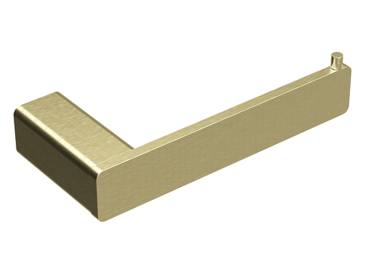 Aspen Toilet Roll Holder Brushed Gold