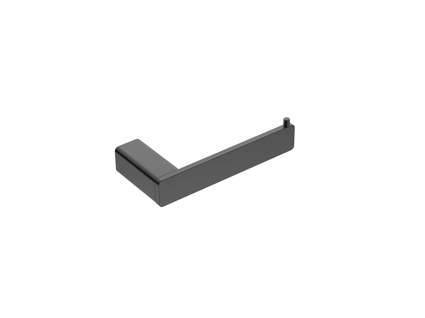 Aspen Toilet Roll Holder Matte Black