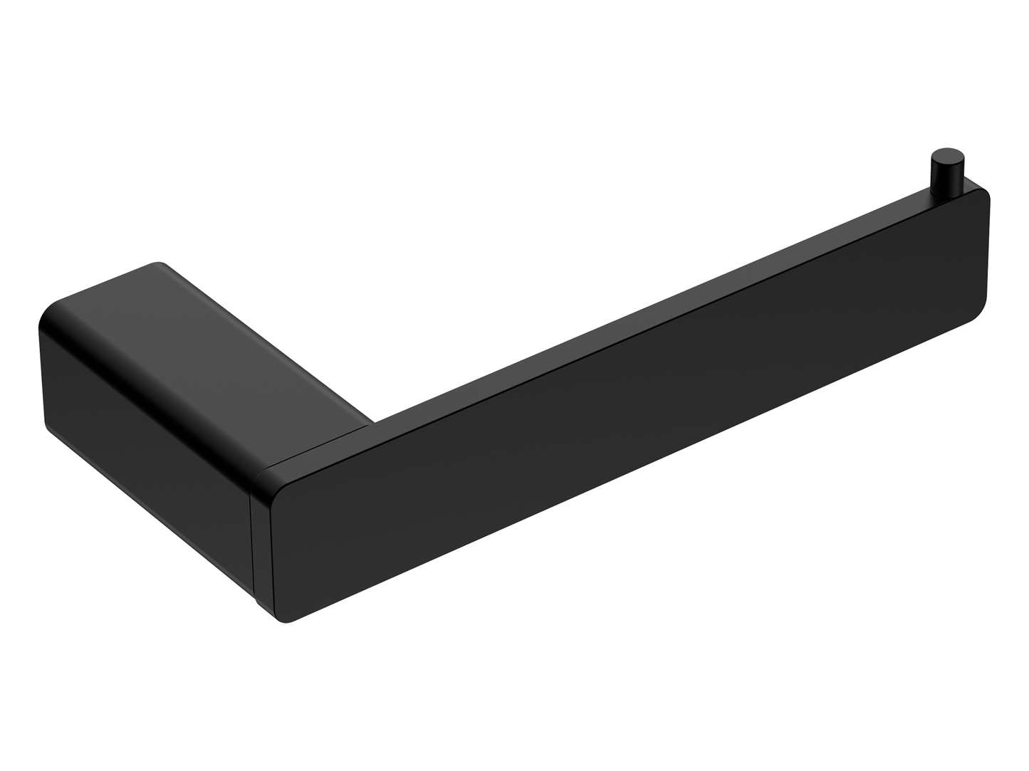 Aspen Toilet Roll Holder Matte Black
