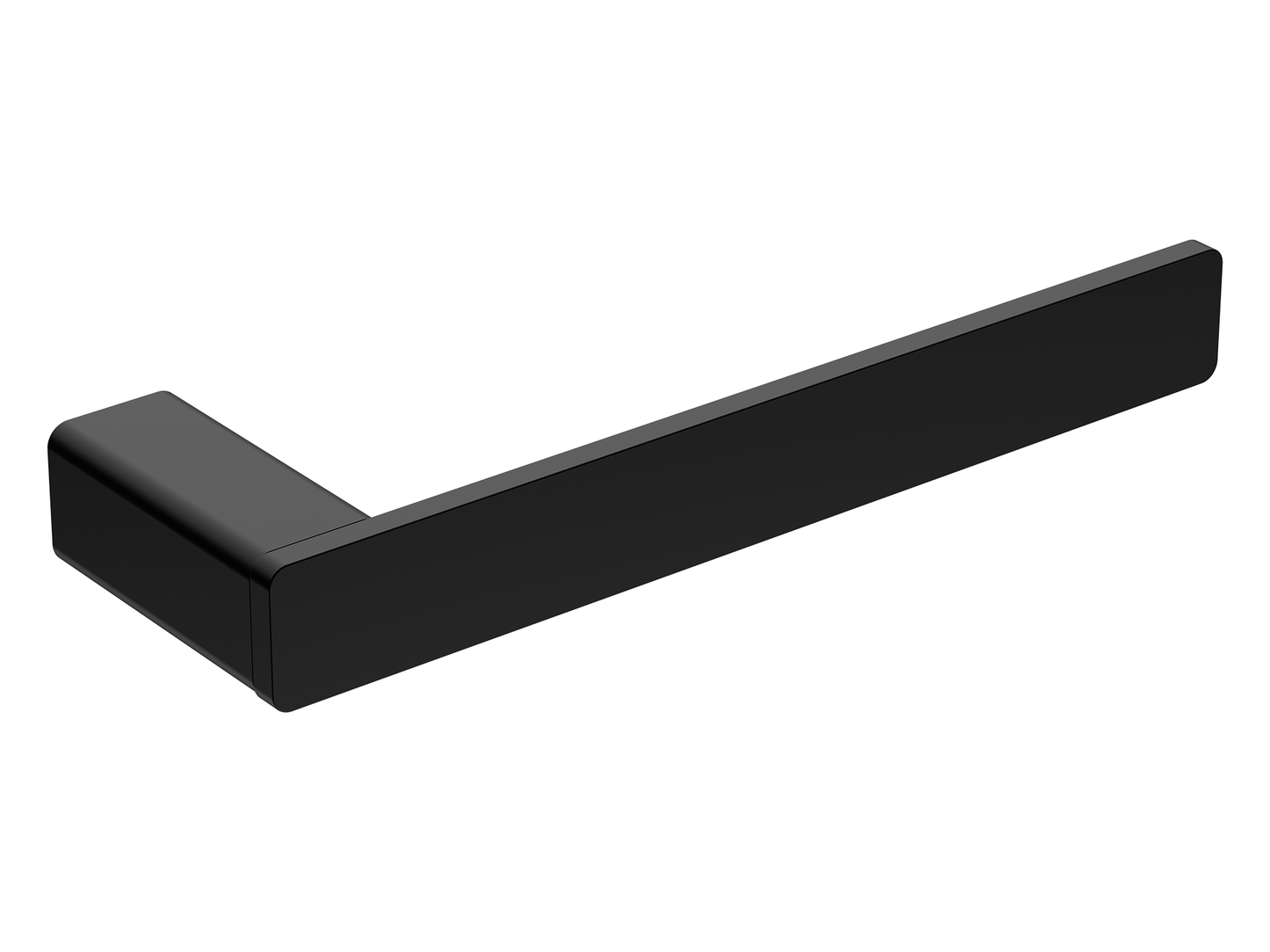 Aspen Guest Towel Holder Matte Black