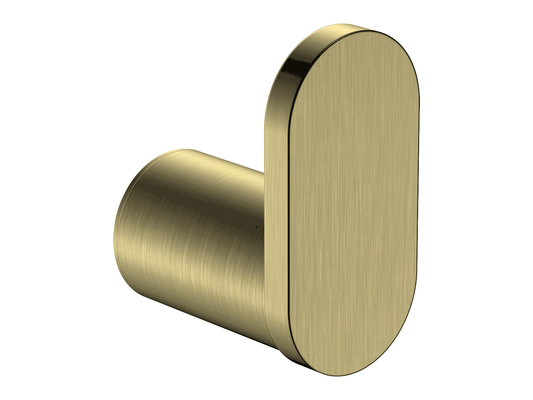 Azalea Robe Hook Brushed Gold