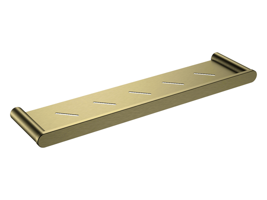 Azalea Metal Shelf Brushed Gold