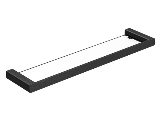 Aspen Glass Shelf Gun Metal