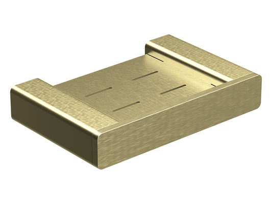 Aspen Soap Dish Brushed Gold