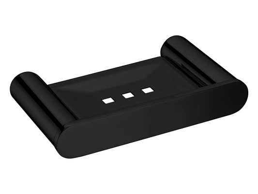Azalea Soap Dish Matte Black
