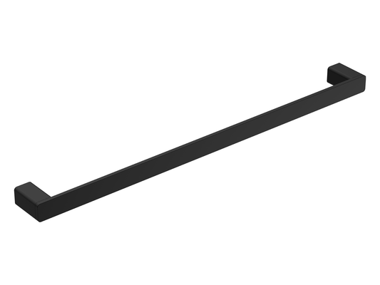Aspen 600mm Single Towel Rail Matte Black