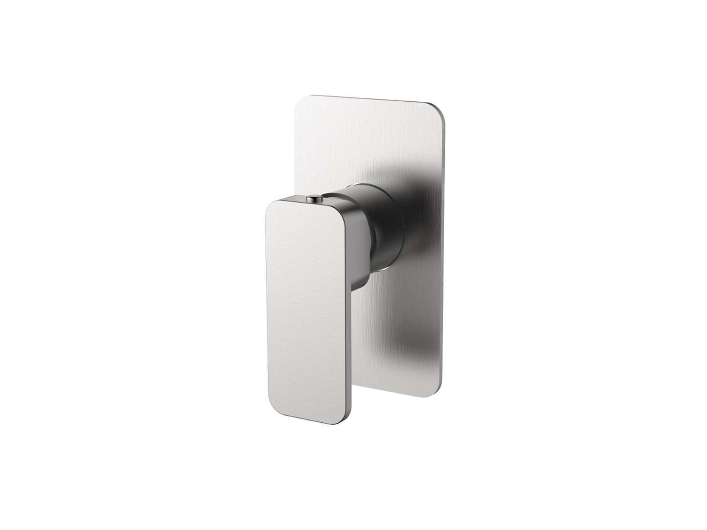 Aspen Wall Shower/Bath Mixer Brushed Nickel