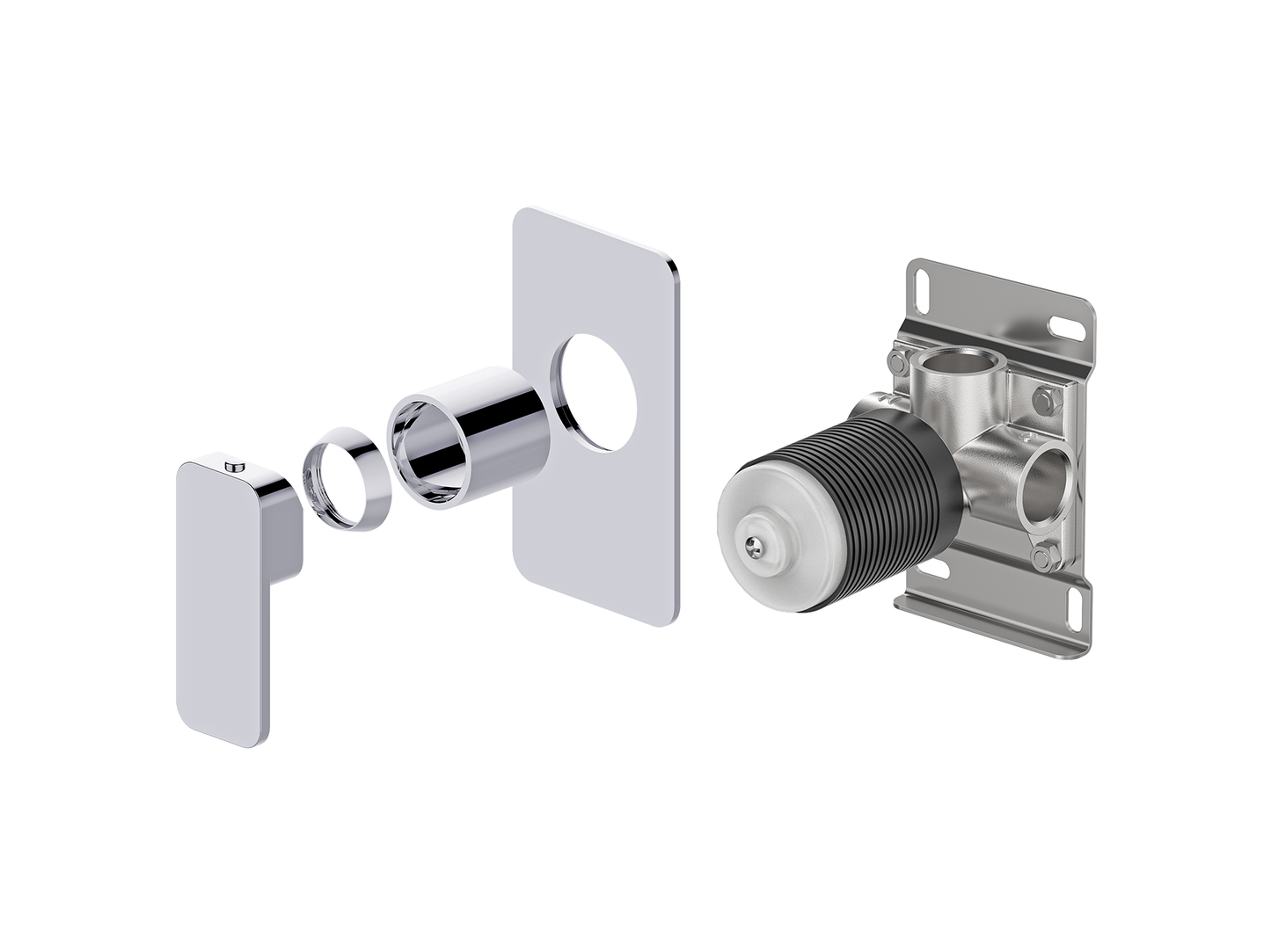 Aspen Wall Shower/Bath Mixer