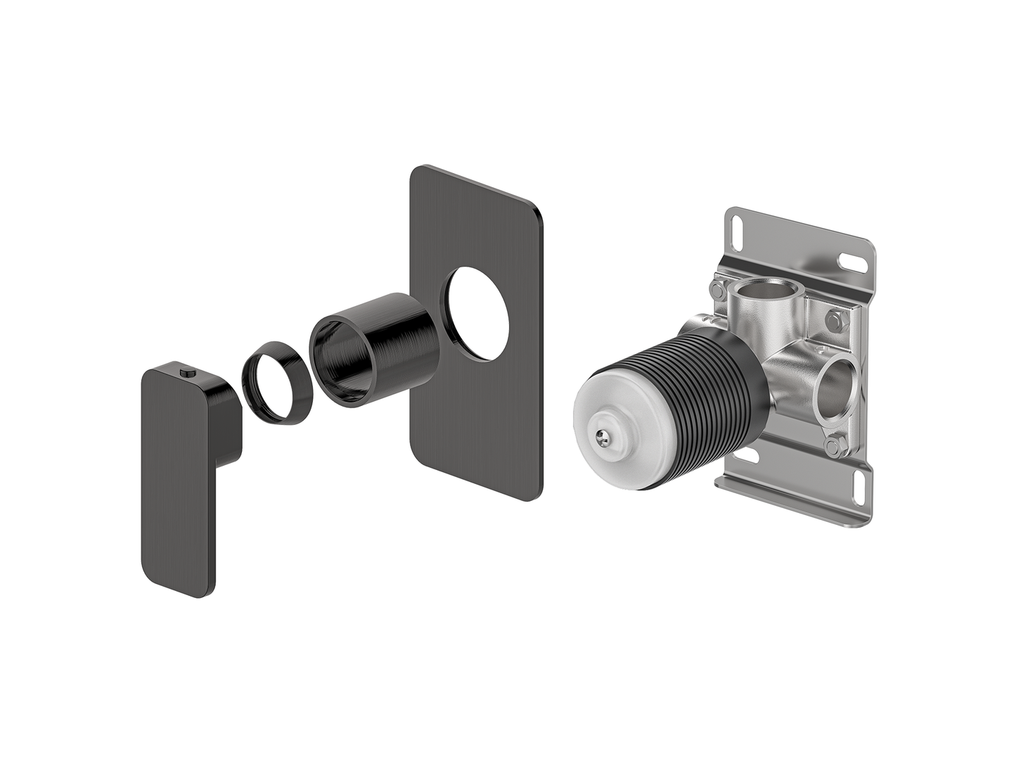 Aspen Wall Shower/Bath Mixer
