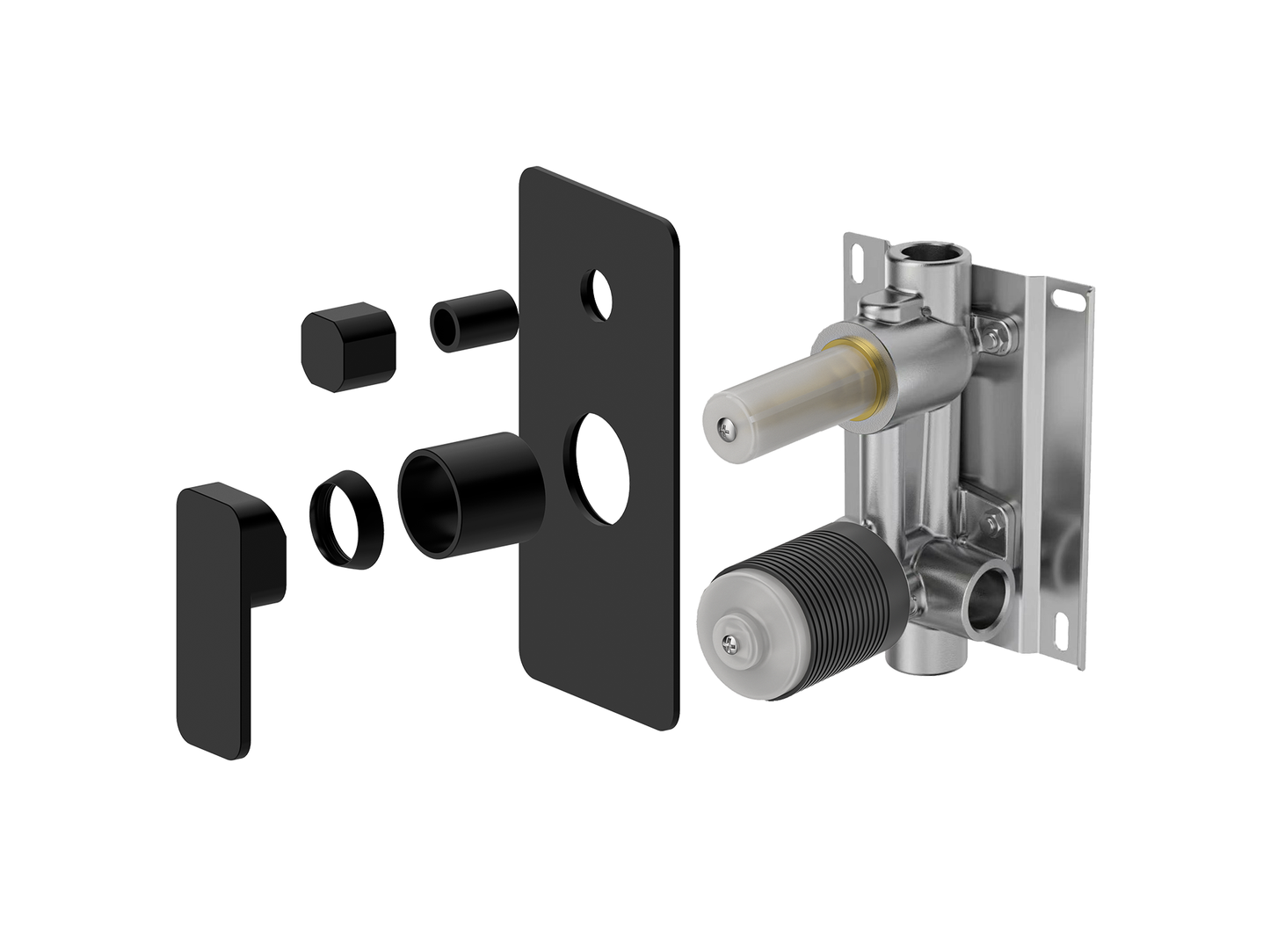 Aspen Wall Shower/Bath Diverter Mixer