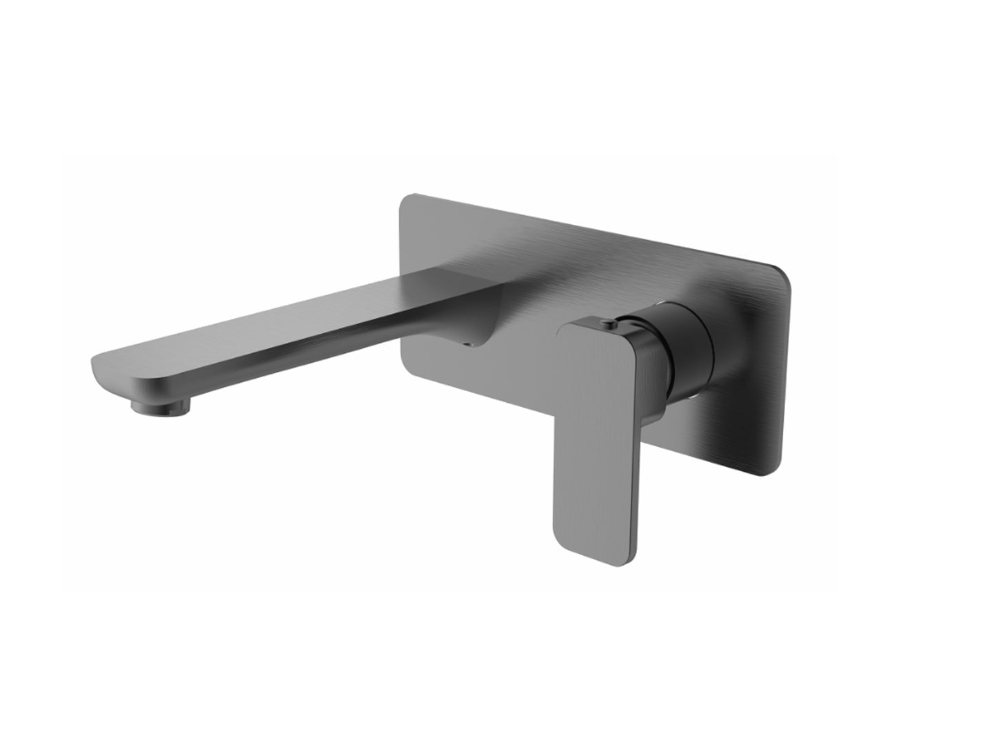 Aspen Wall Basin/Bath Mixer Gun Metal