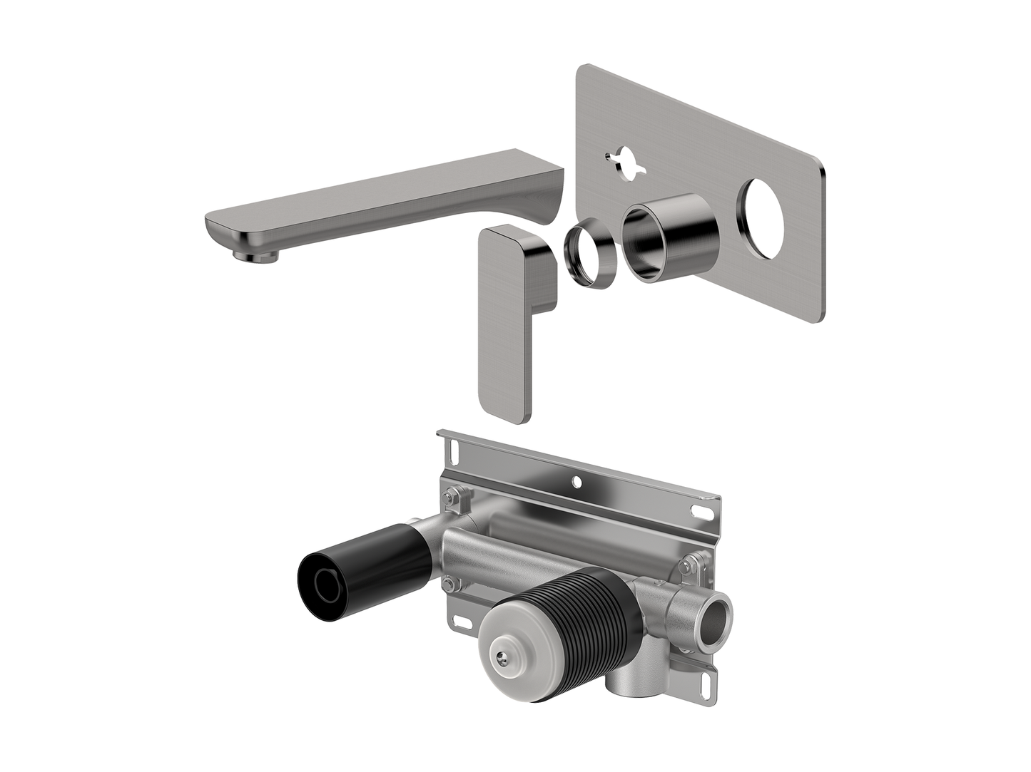 Aspen Wall Basin/Bath Mixer
