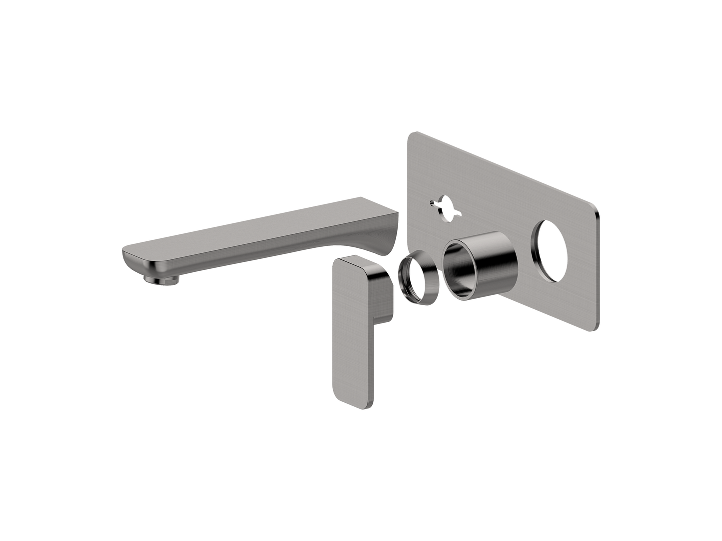 Aspen Wall Basin/Bath Mixer