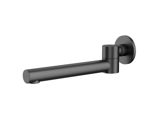 Maple Swivel Bath Spout Gun Metal