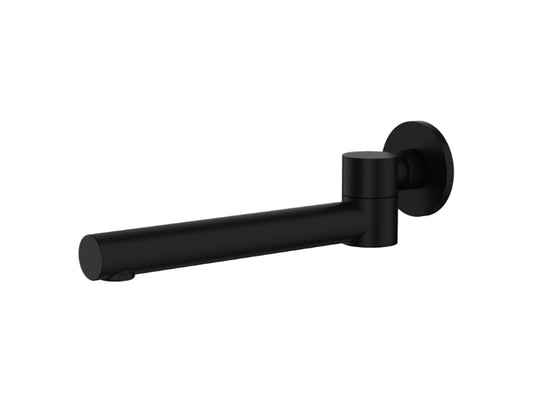 Maple Swivel Bath Spout Matte Black