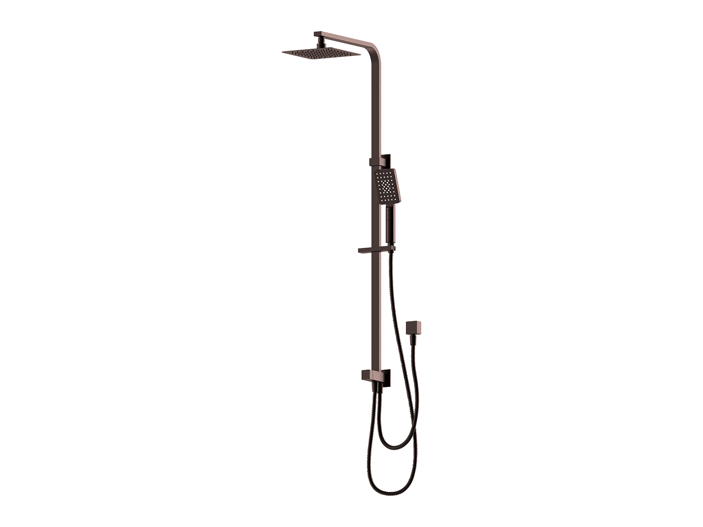 Aspen 2 Hose Twin Shower Rail