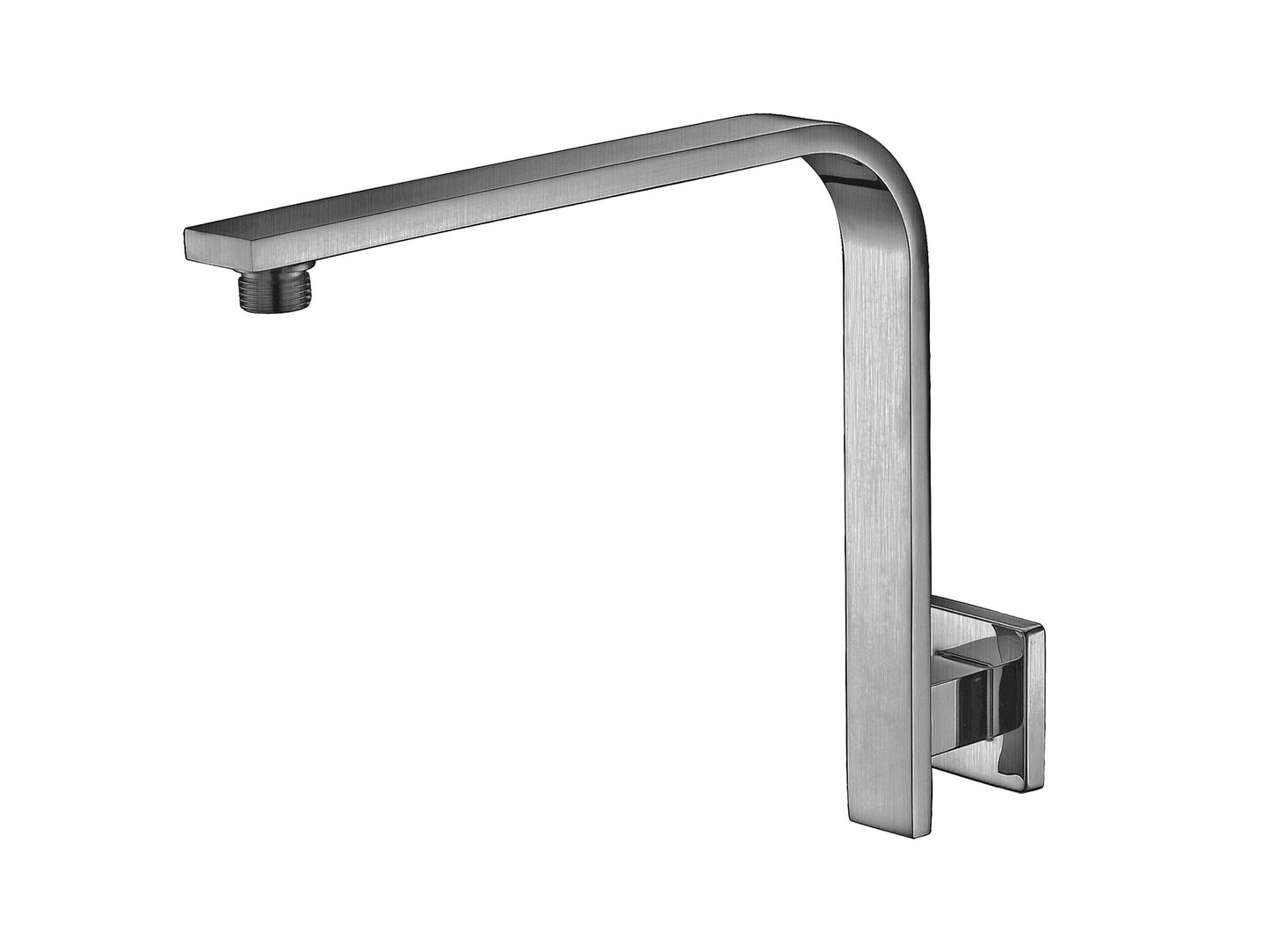 Aspen High Rise Wall Arm Brushed Nickel