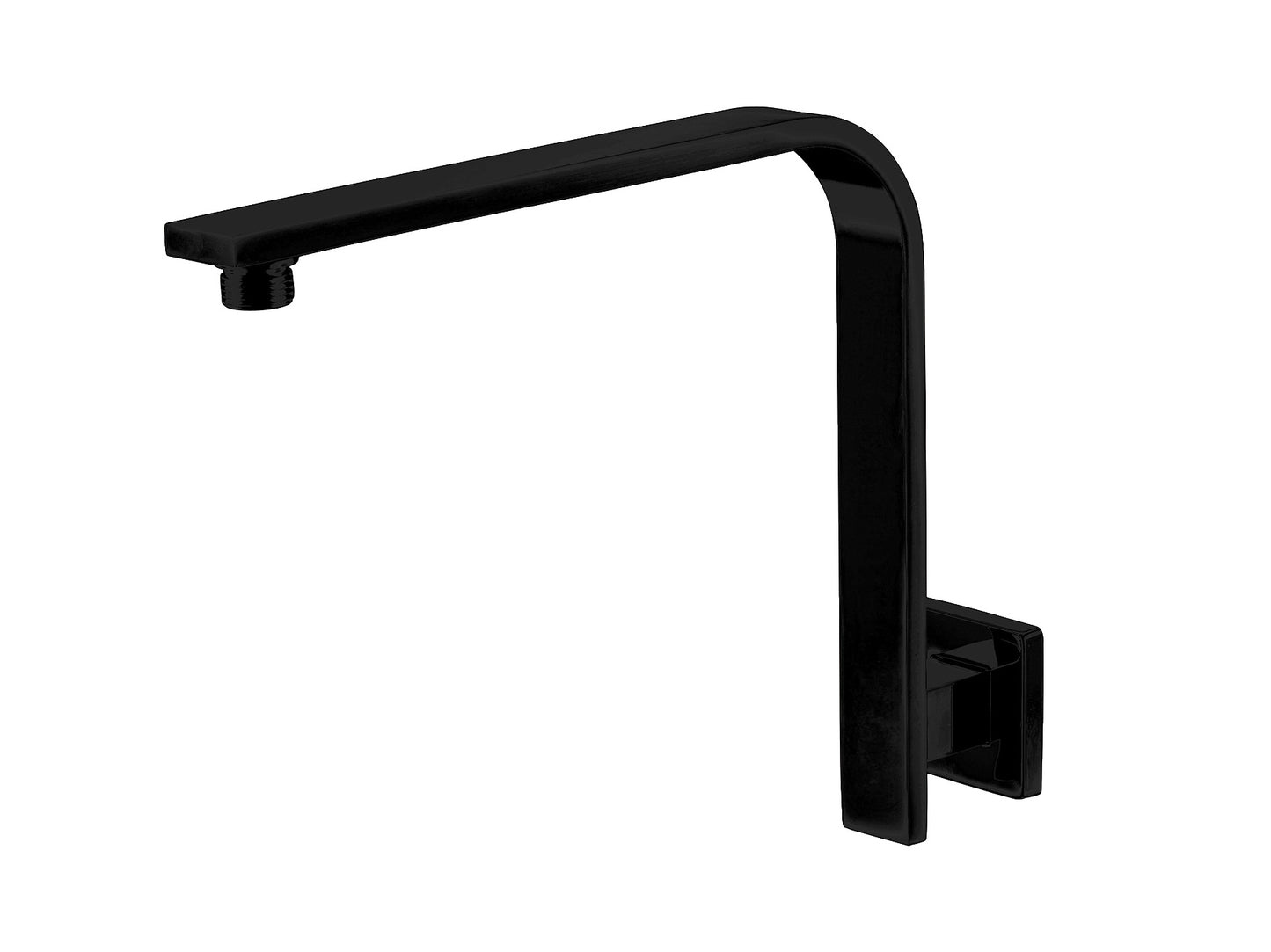 Aspen High Rise Wall Arm Matte Black