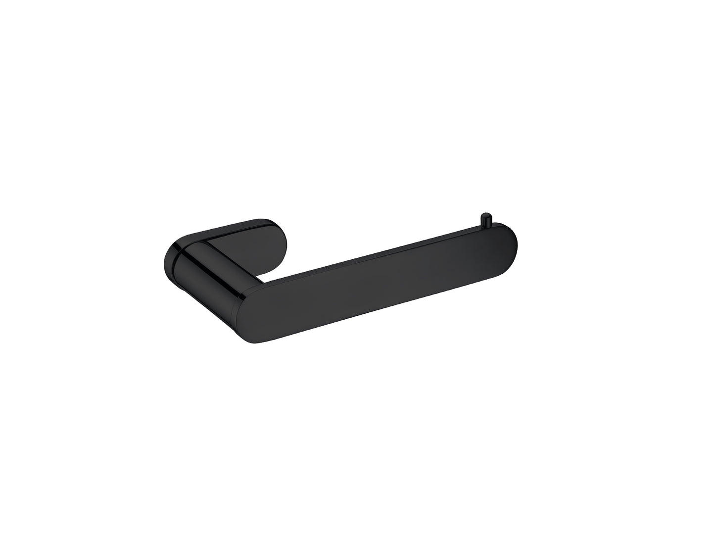 Azalea Toilet Roll Holder Matte Black