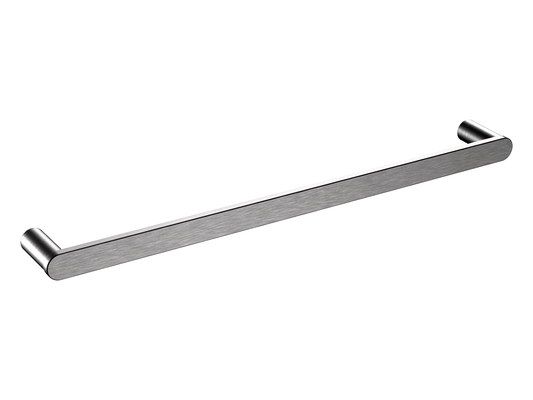 Azalea 600mm Single Towel Rail Brushed Nickel