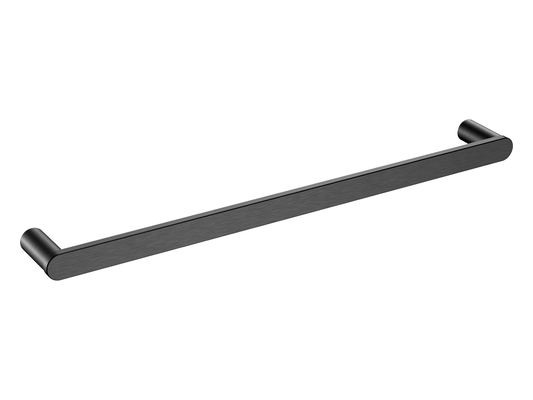 Azalea 600mm Single Towel Rail Gun Metal