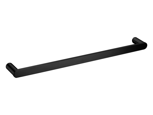 Azalea 600mm Single Towel Rail Matte Black