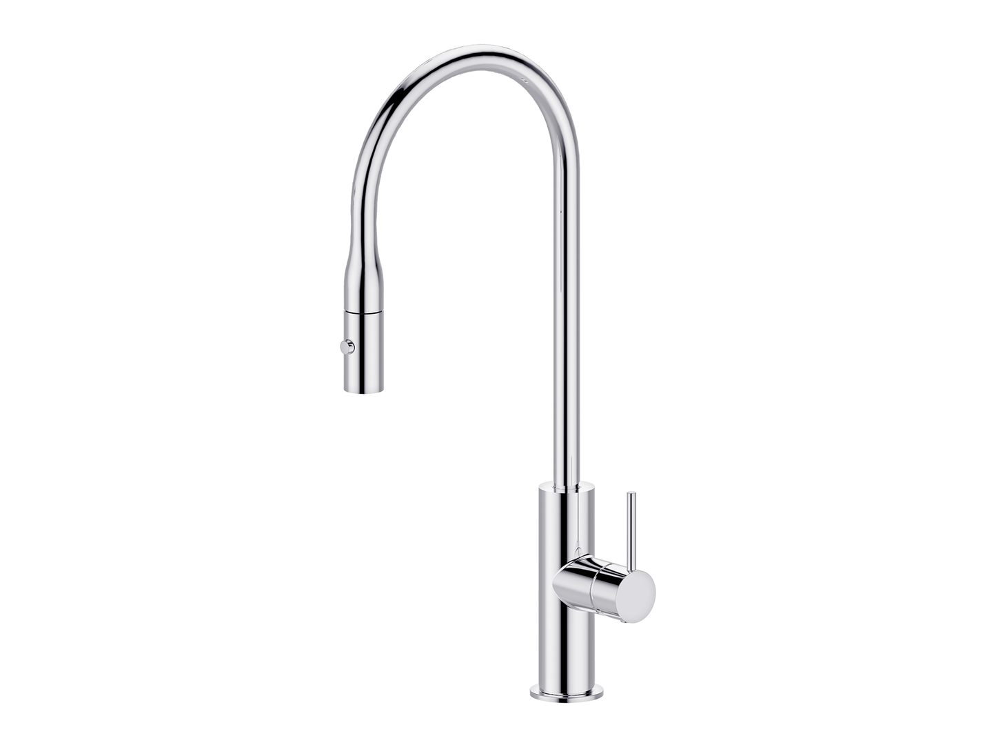 Bluebell Gooseneck Pullout Sink Mixer with Vegie Spray