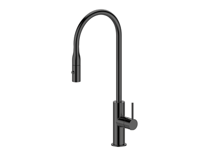 Bluebell Gooseneck Pullout Sink Mixer with Vegie Spray
