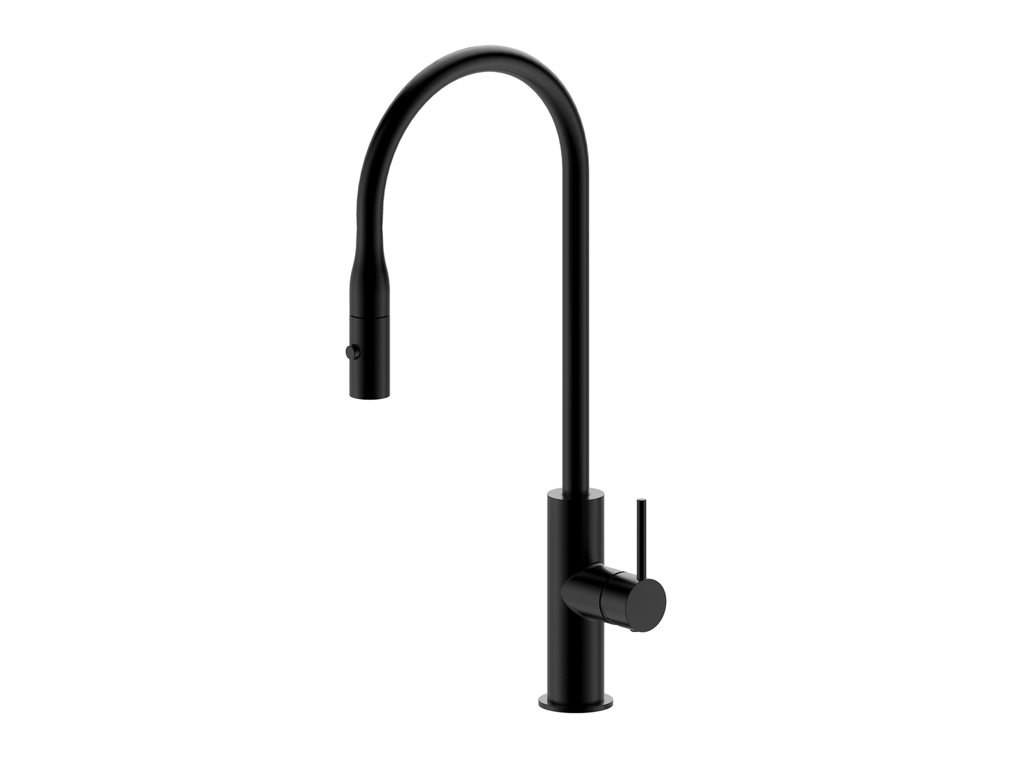 Bluebell Gooseneck Pullout Sink Mixer with Vegie Spray