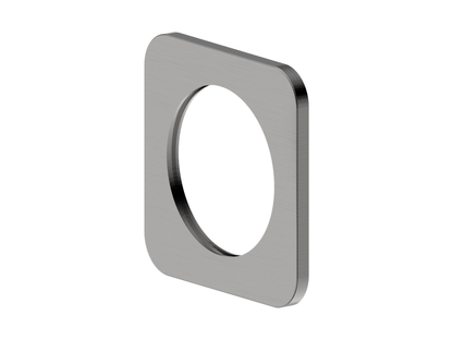 55mm Square Wall Mixer Cover Plate