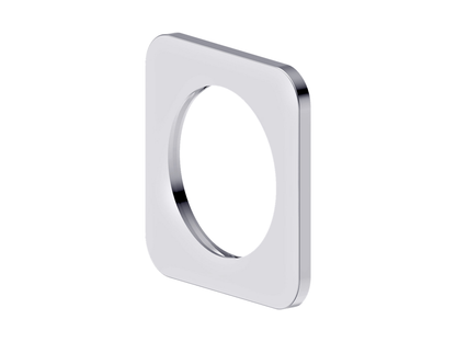 55mm Square Wall Mixer Cover Plate