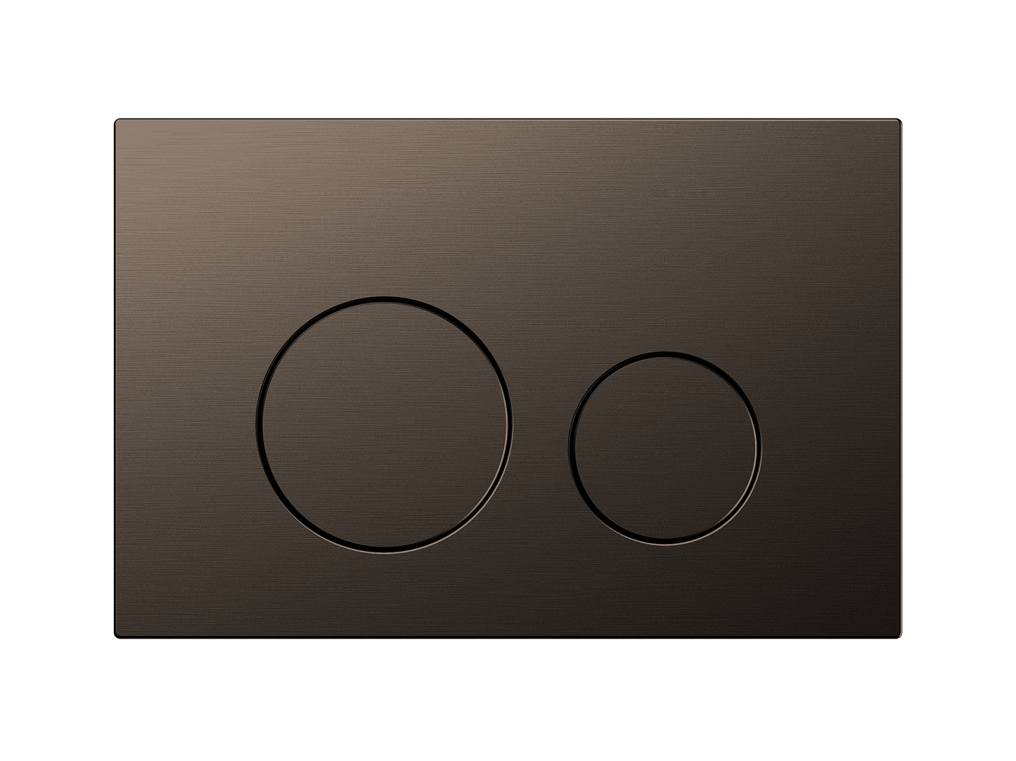 Wattle Dual Flush In-Wall Cistern Button Vintage Brass