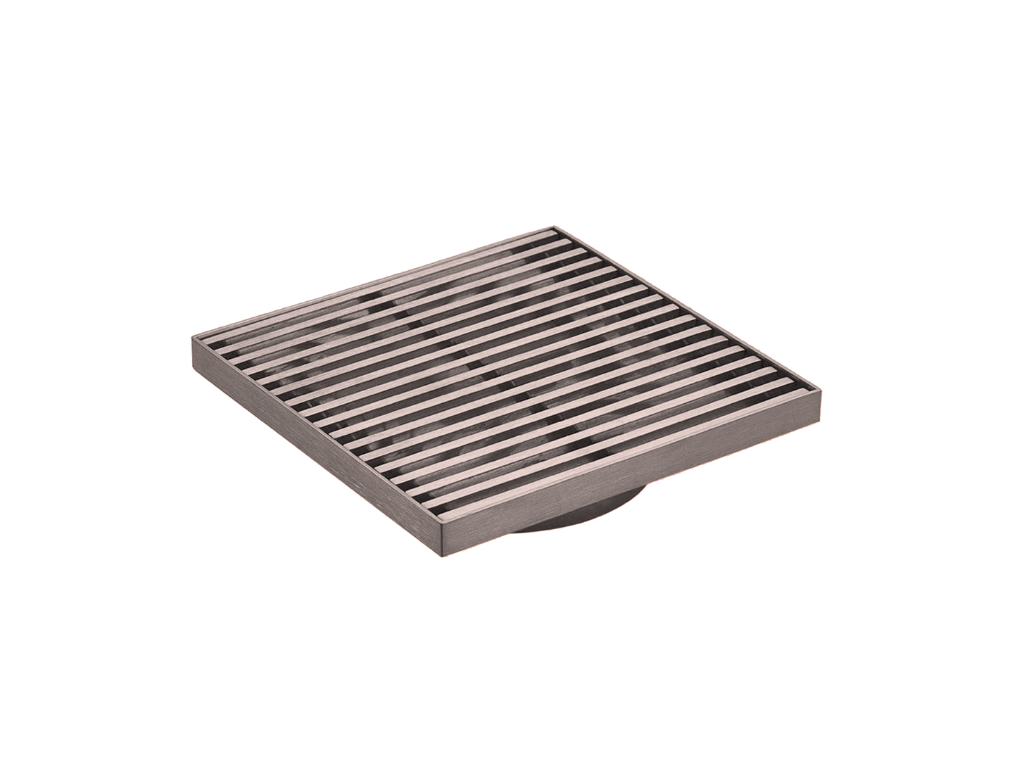 115 x 115mm Stainless Steel Wedge Wire Floor Grate Rosé