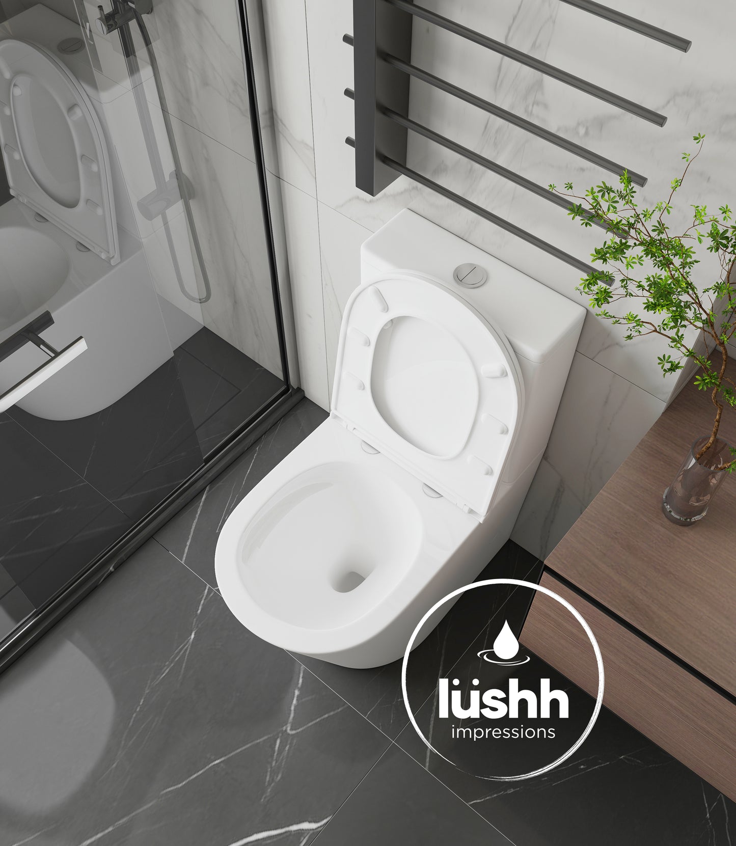 Grandiflora XL Back To Wall Toilet Suite