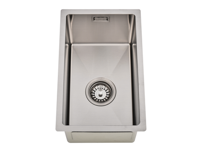 Hazel VII Single Bowl Sink with Overflow 280 x 440 x 230mm Stainless Steel
