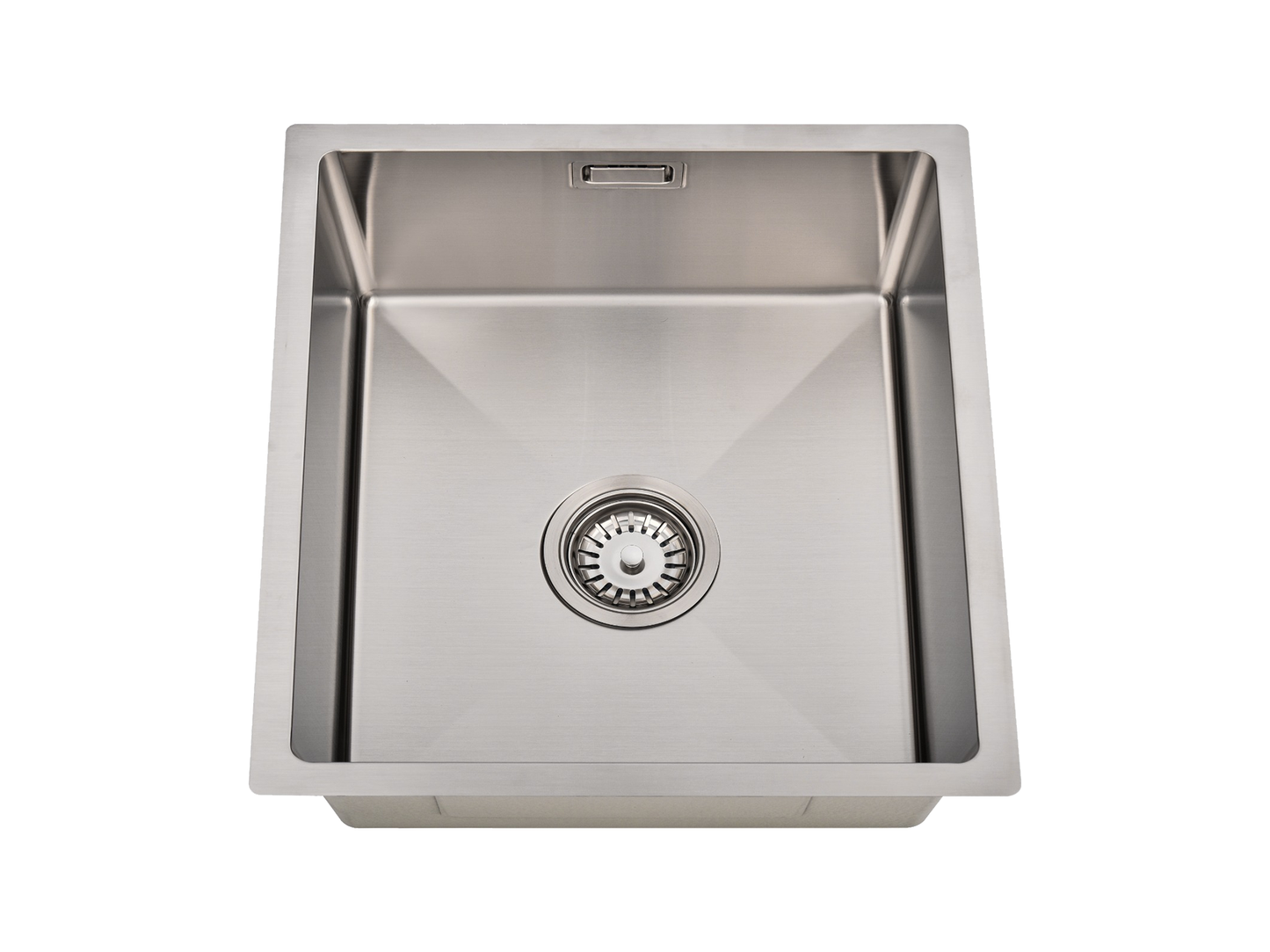 Hazel VII SS316 Single Bowl Sink with Overflow 380 x 440 x 230mm