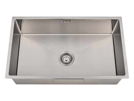 Hazel VII Single Bowl Sink with Overflow 760 x 440 x 230mm Stainless Steel