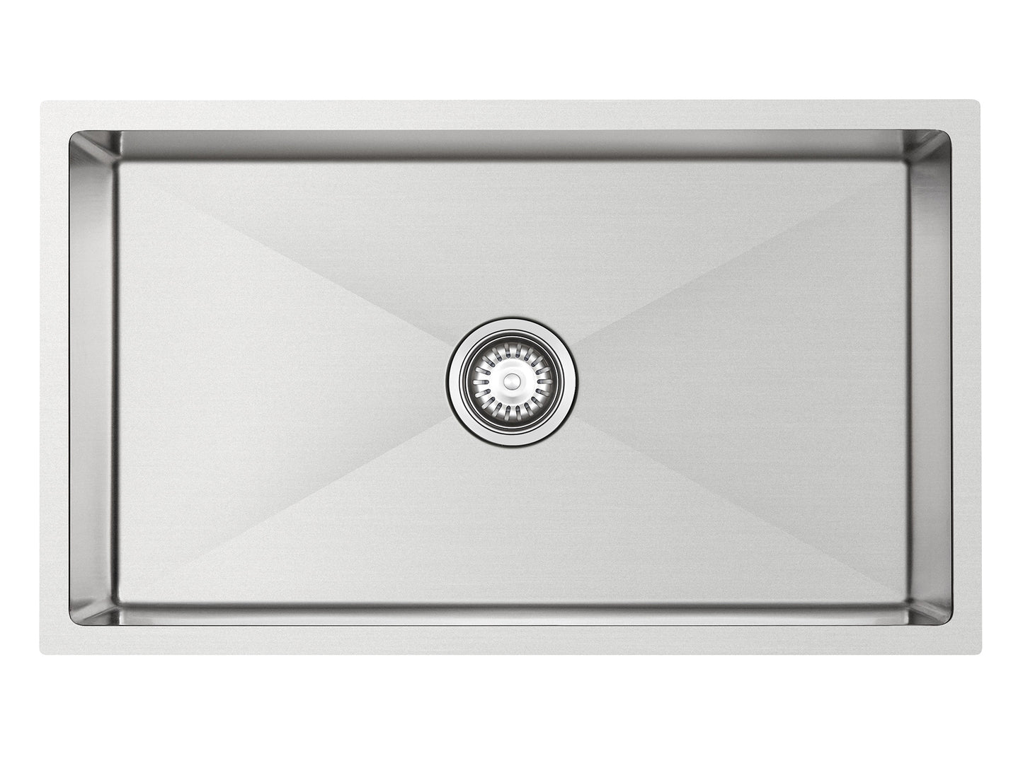 Hazel Single Bowl Sink 770 x 450 x 220mm Stainless Steel