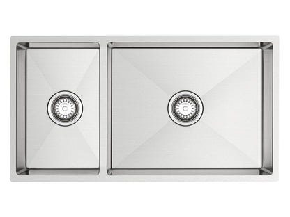 Hazel 1 & 1/2 Bowl Sink 815 x 440 x 220mm Stainless Steel