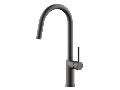 Ivy Discrete Stainless Steel Pullout Mixer with Vegie Spray Gun Metal