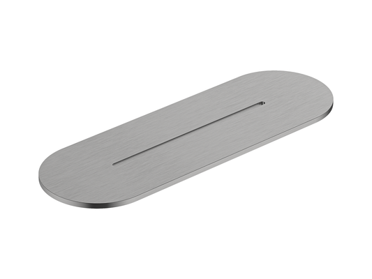 Lotus Metal Shelf 300mm Brushed Nickel