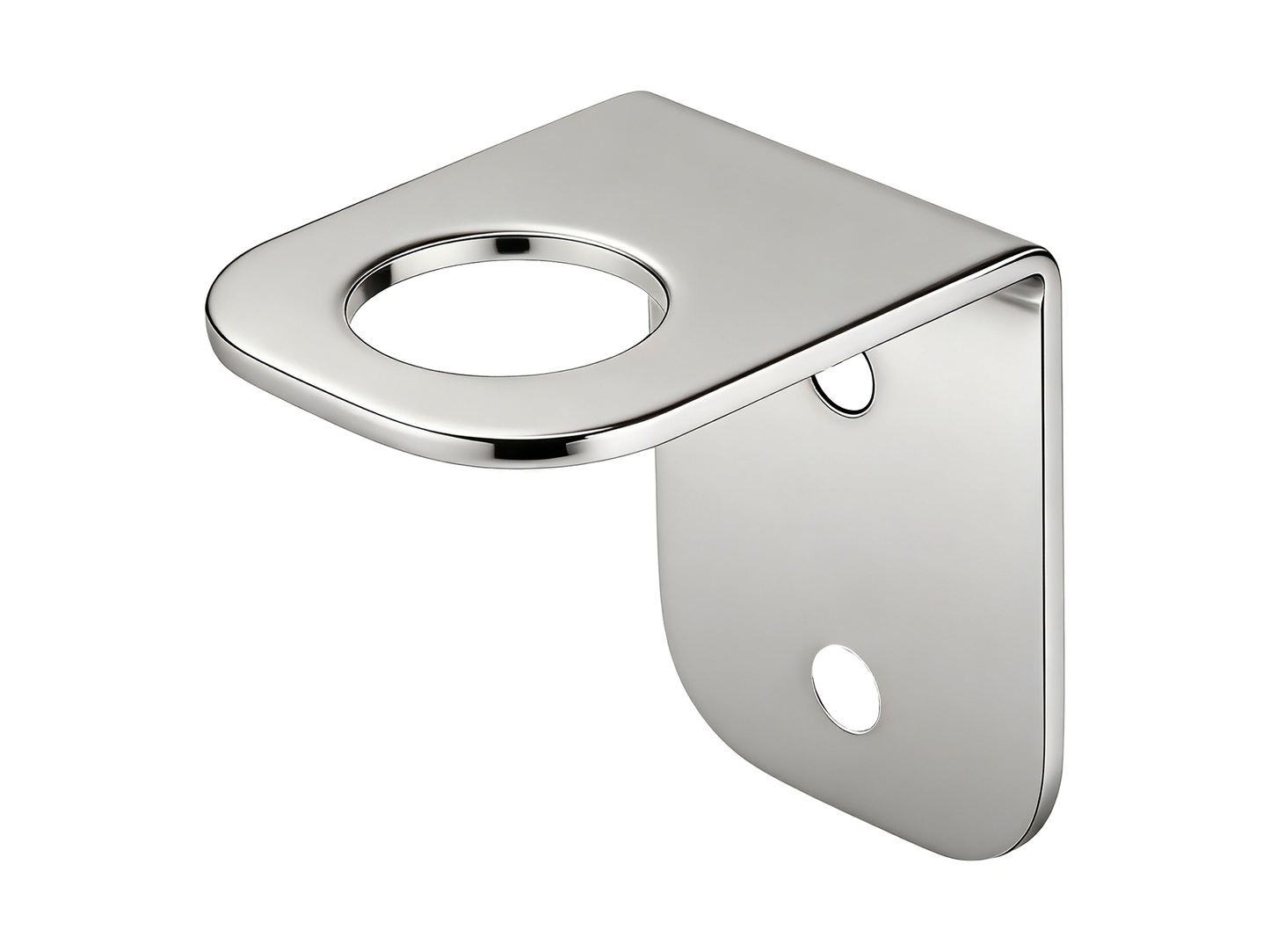 Lotus Soap Bottle Holder Chrome