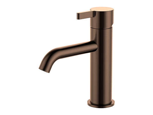 Lotus Basin Mixer Brushed Copper